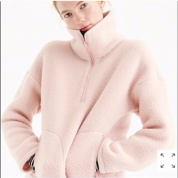 NWT J. Crew sherpa fleece - Picture 2 of 6
